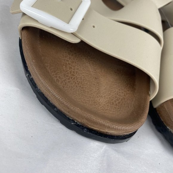 3x Women's Avon Size 7 (38) Casual T-Bar & Open Toe Slide Sandal Shoes - Picture 7 of 16